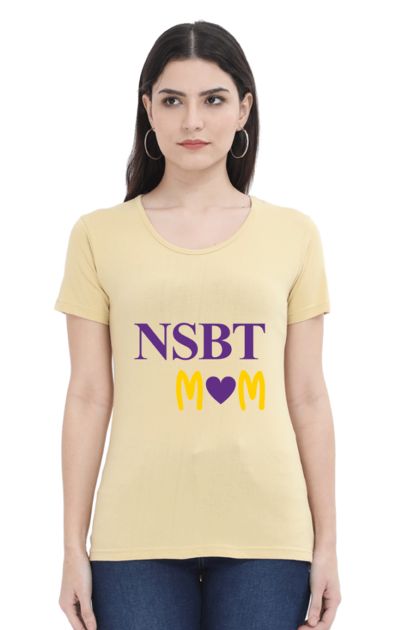 NSBT Mom Female Round Neck Half Sleeve