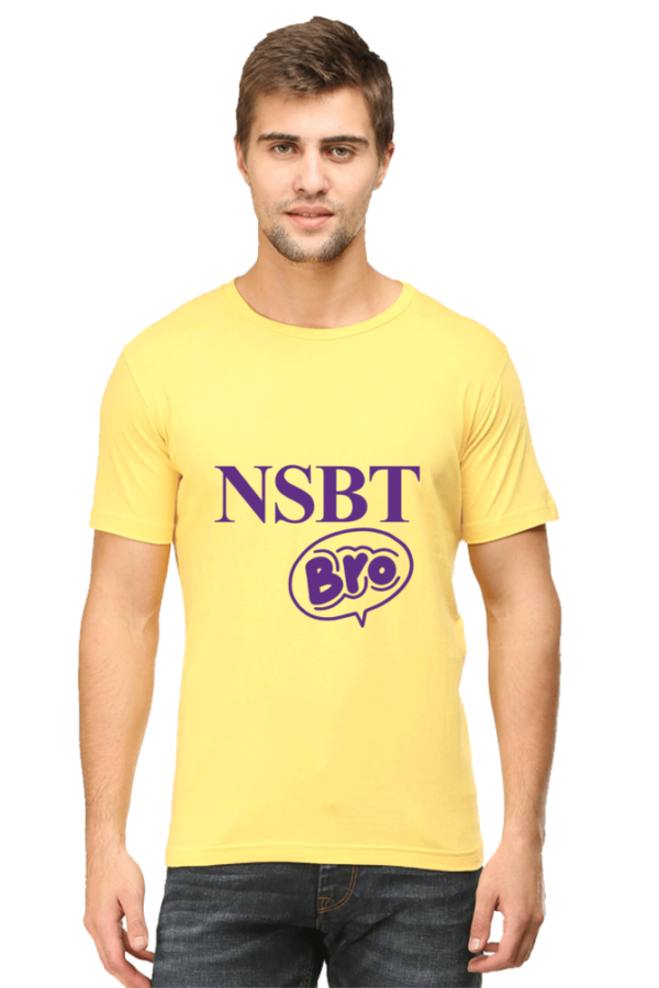 NSBT Bro - Male Round Neck Half Sleeve Classic - Image 7