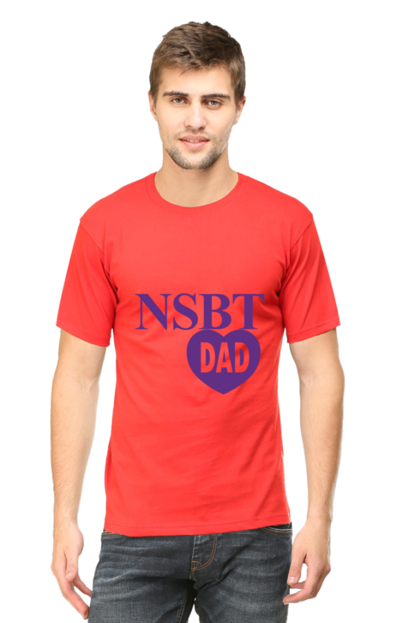 NSBT Dad - Male Round Neck Half Sleeve Classic - Image 6