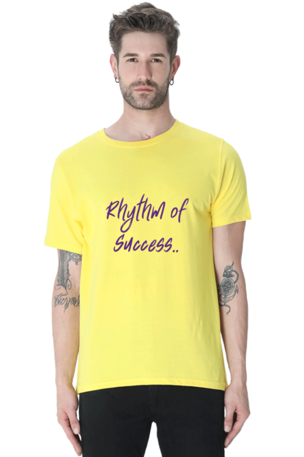 Rhythm of success - Round Neck Half Sleeve Classic - Image 5