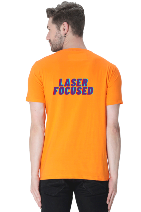 Laser Focused - Round Neck Half Sleeve Classic - Image 4