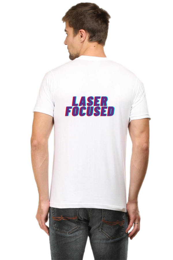 Laser Focused - Round Neck Half Sleeve Classic - Image 9