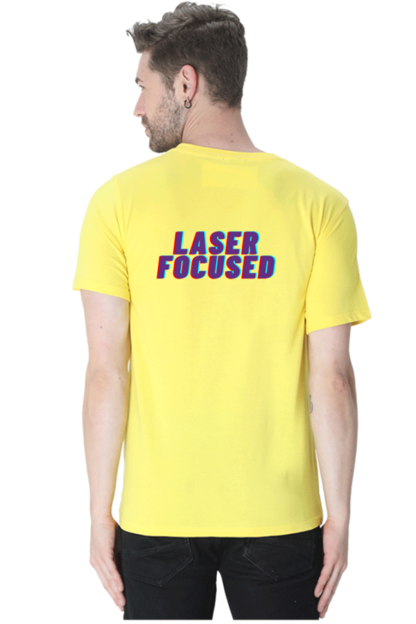 Laser Focused - Round Neck Half Sleeve Classic - Image 5