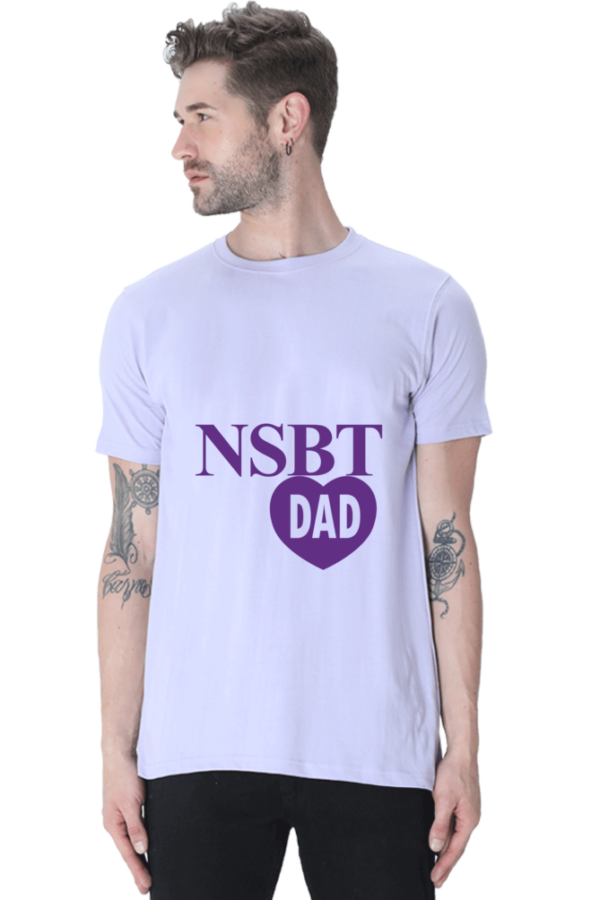 NSBT Dad - Male Round Neck Half Sleeve Classic