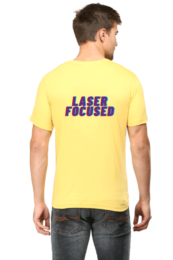 Laser Focused - Round Neck Half Sleeve Classic - Image 7