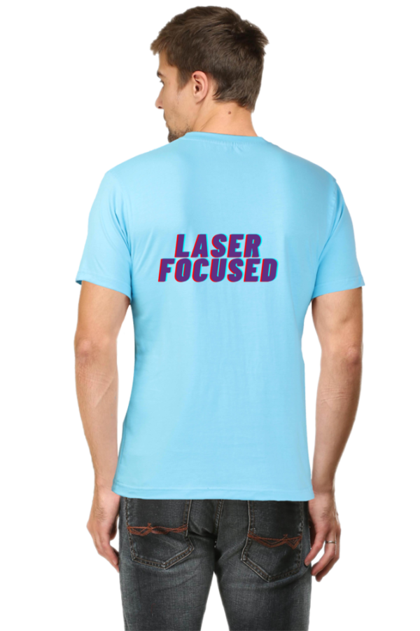 Laser Focused - Round Neck Half Sleeve Classic - Image 8