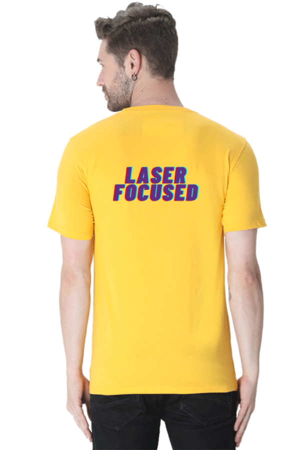 Laser Focused - Round Neck Half Sleeve Classic - Image 3